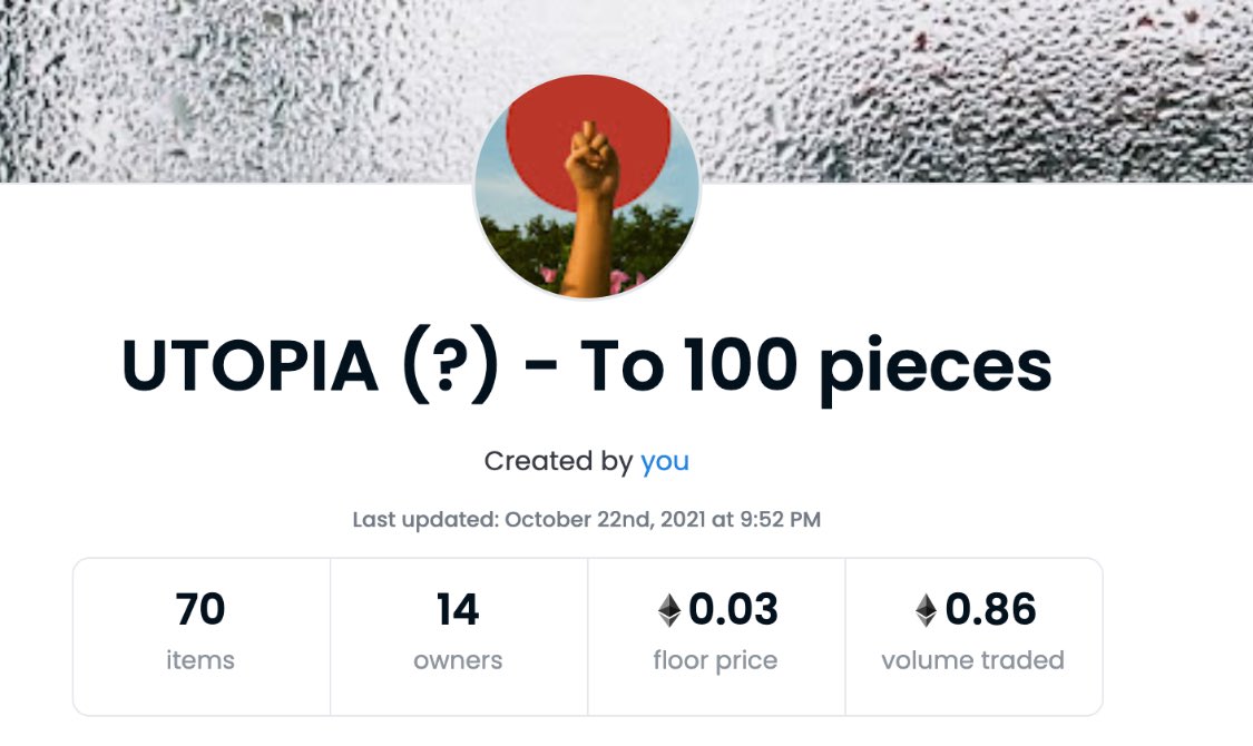 earthkrt_nft's tweet photo. 10% of profits go to human rights organizations here, helping those arrested by coup government.
—
Keep spreading the words. 🗣 Check out #WhatsHappeningInThailand 
— 
More 1/1 on

‘UTOPIA (?)´ https://t.co/ZPtMiQXCtY 🔴❤️

‘UTOPIA (?) BnW’ special https://t.co/i32HaSaN0P 🔴🖤🤍 https://t.co/tuiYRsVjcT