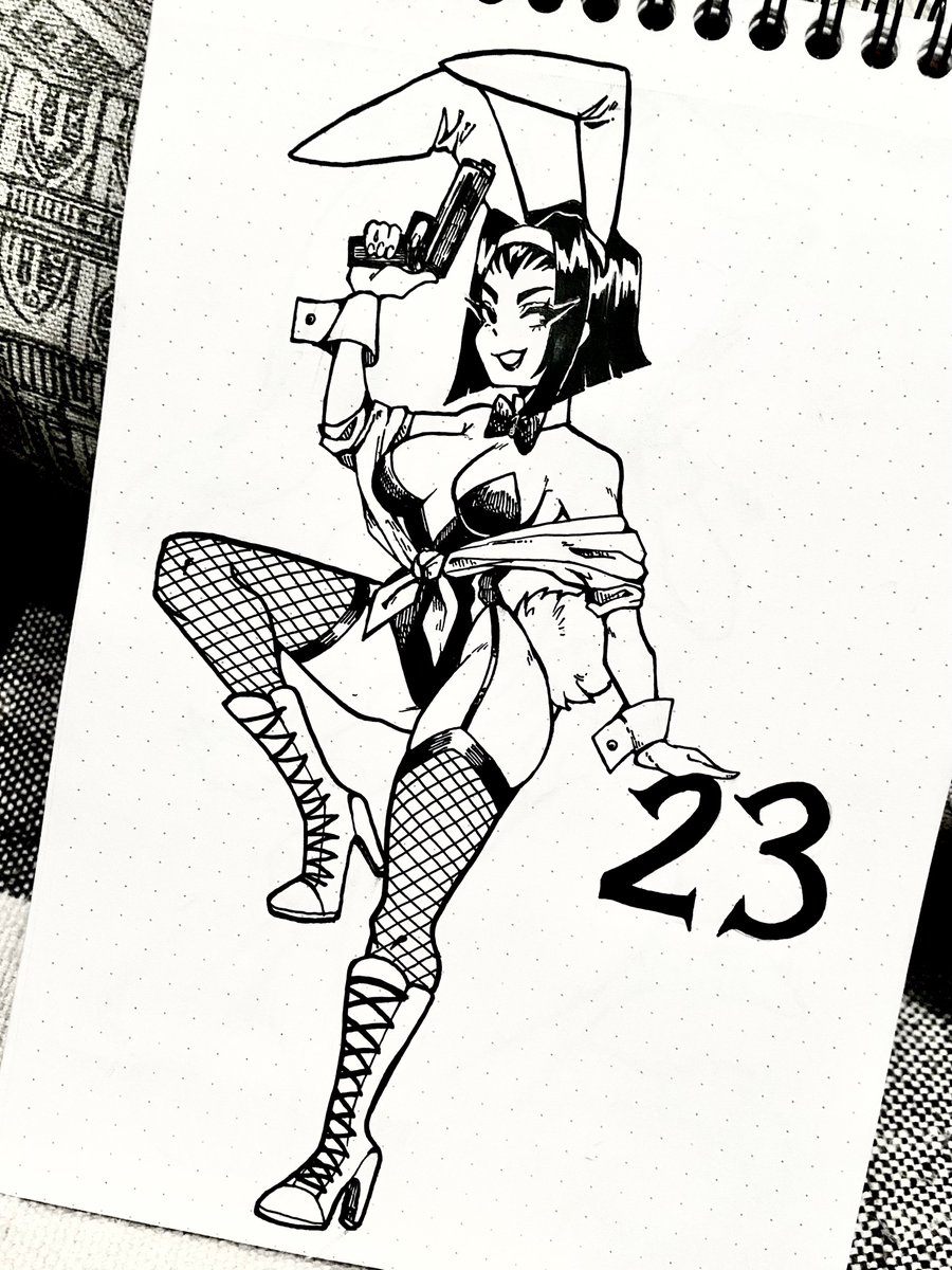 🐰Buntober Day 23
"Faye Valentine" 