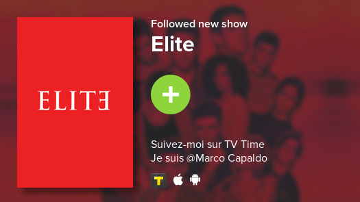 PixelPlayr's tweet photo. Je viens d'ajouter Elite à ma bibliothèque ! #tvtime https://t.co/supqjzSOdg https://t.co/xMFCWDMn7l