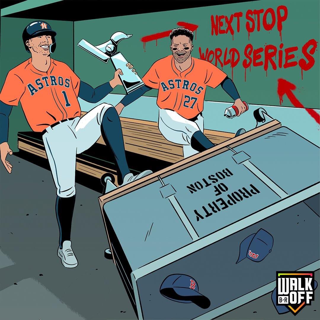 On to the World Series!! #ForTheH