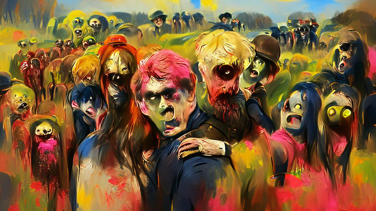 wolfbearstudio's tweet image. Not sure what's up with our GANs. I keep asking for the cast of Downton Abbey.