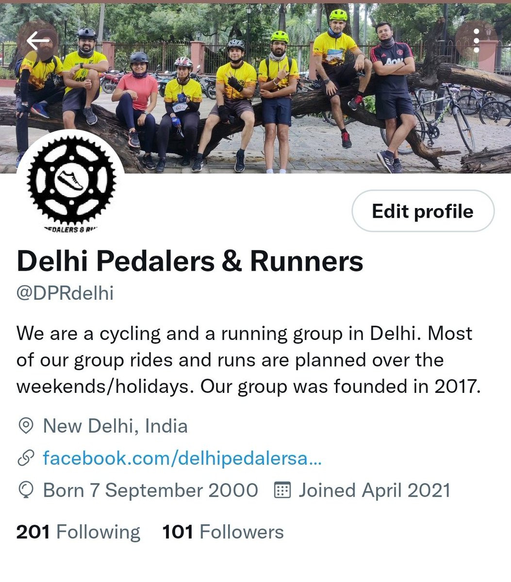 Scored Century 😊 100 followers.

Keep sharing 🙏 

#Cycling #GreenTransport #CleanAir #CycleToWork #SaveEnvironment #ClimateAction #PlantTrees #ControlPollution #GoGreen #DelhiPedalersAndRunners #KeepYourCityClean