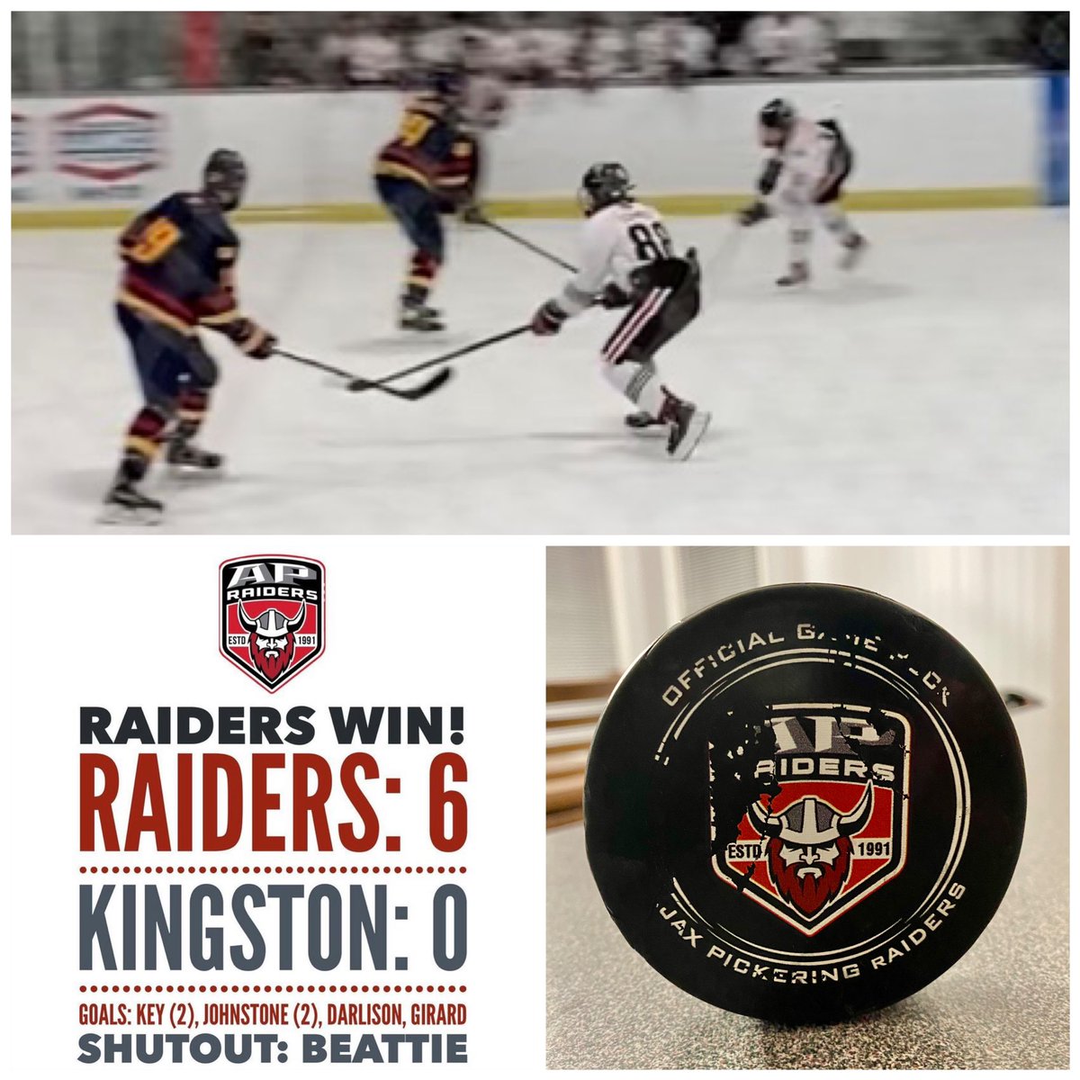 CllrRTylerMorin's tweet photo. A thrill to watch @APraiders18 hockey! What a game! Great 2 way play Daks Klinkhammer #HockeySmart #Speed #HomeTownProud #GamePuck https://t.co/znlmT8cRMW