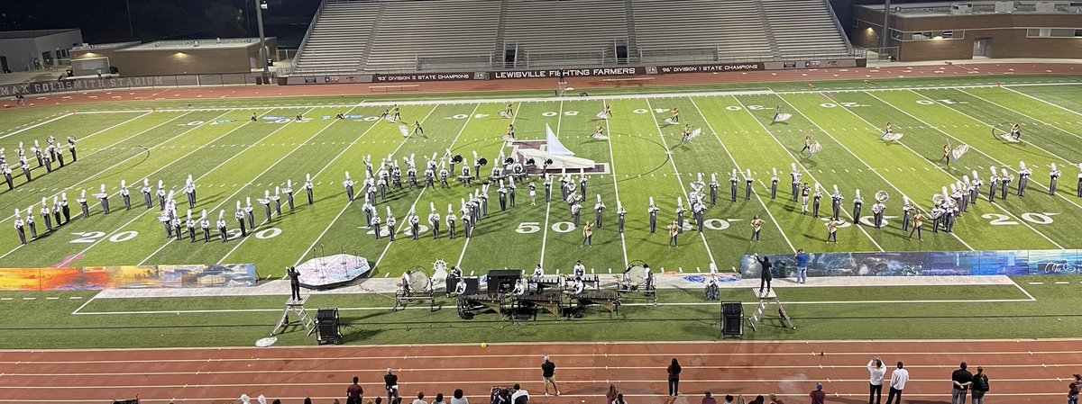 LewisvilleHS's tweet photo. Farmers Win 38-15 over Coppell!  It was a great Homecoming Game ending with  great performance by our Band and Farmerettes after the game! https://t.co/phrKWdDD7s