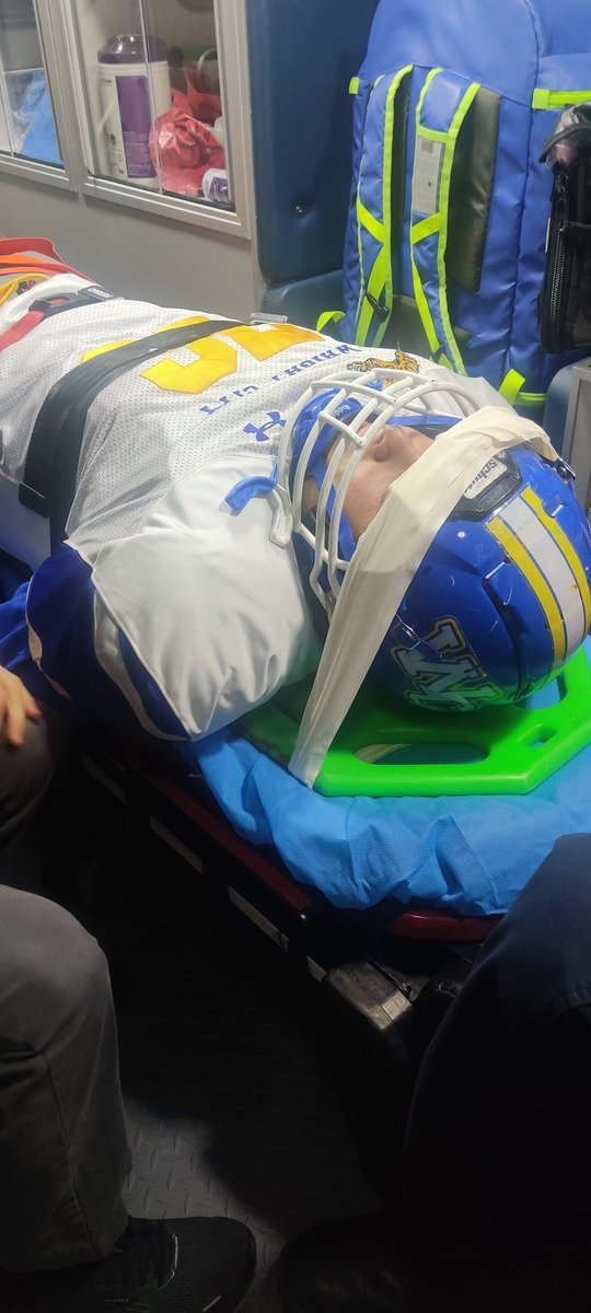 If you are the praying type, please send one up for my son. He suffered a neck injury tonight. His spirits are good but we are in for a heck of a battle tonight. 🙏🏻