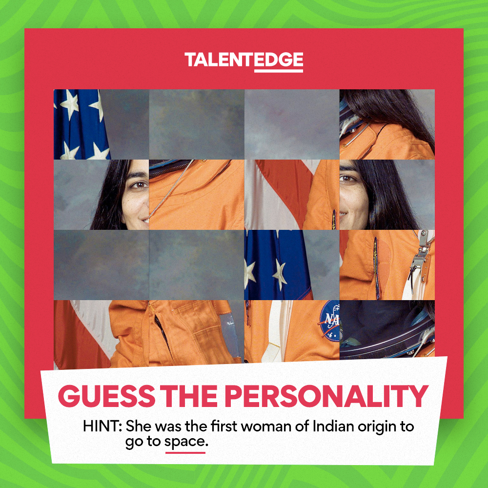 Talentedge_In's tweet photo. Born in Karnal, she graduated from the Punjab Engineering College and went on to become the first #Indian origin woman to go #space. ๐ฉโ๐๐๐ฎ๐ณ
Can you guess who are we talking about?
#BrainTeaser #NASA #Astronaut #Talent #Success #Motivation #Riddle #PersonalityQuiz #TECommunity https://t.co/MZmbBDHqp9