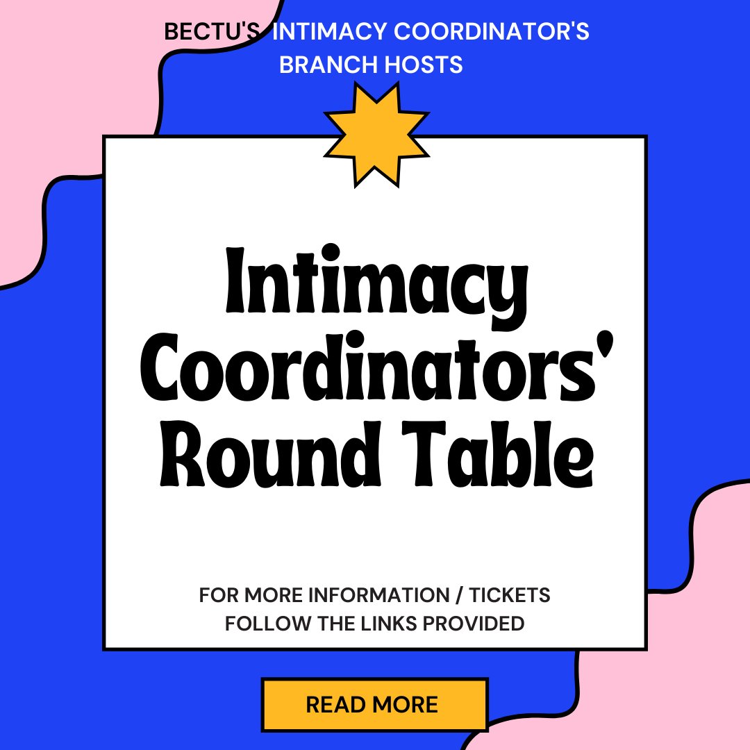 BECTU Intimacy Coordinators tweet media