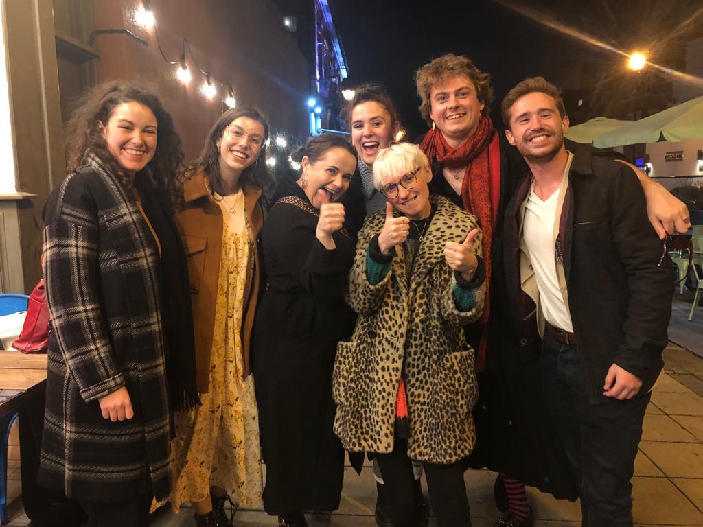 Wonderful to have our whole team <a href="/NewWimbTheatre/">New Wimbledon Theatre</a> last night!