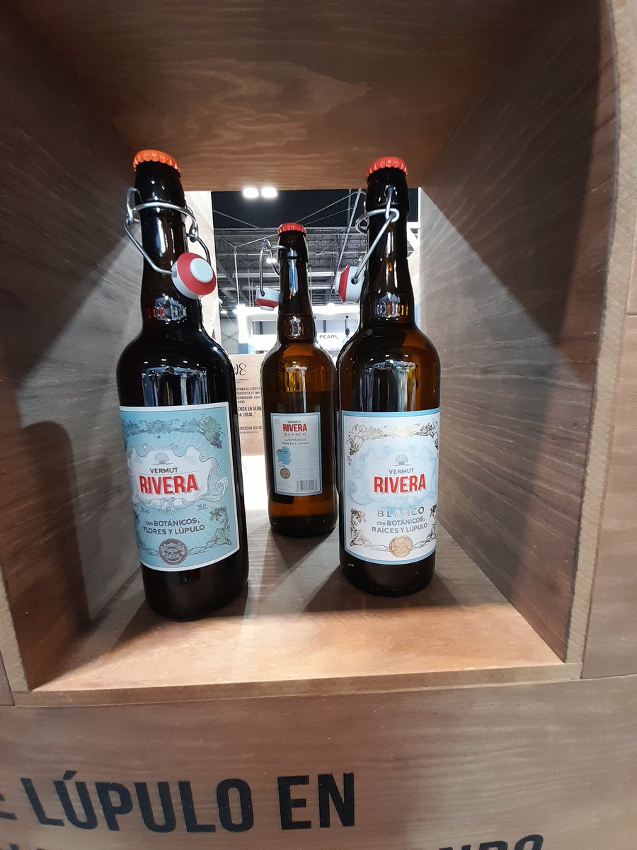 MadriduserF's tweet photo. Vermut Rivera! Vermouth from Hijos de Rivera, of @estrellagalicia fame! #VermutRivera was a major discovery at the #SG21 @MundoHR #salongourmets #Spain #foodies https://t.co/Ywn979JEny