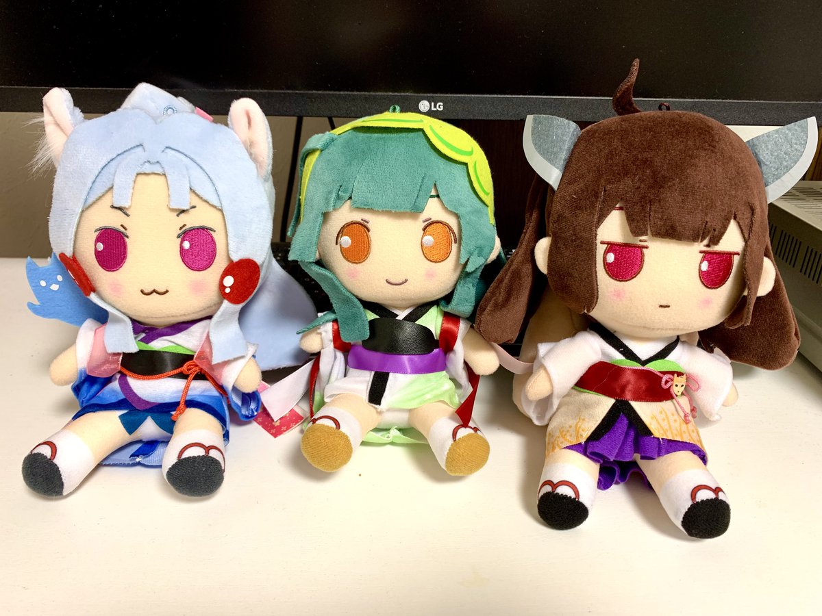 RT @wanko115: 少し前に頼んでた東北イタコ・ずん子・きりたんの