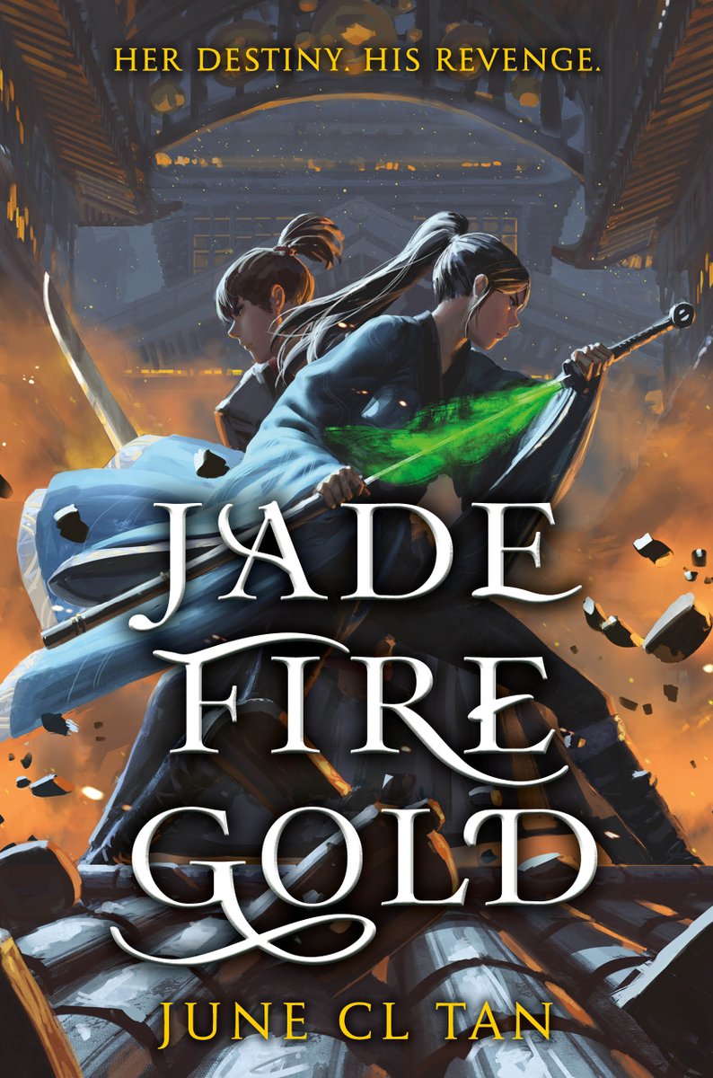 CaffeineTours's tweet photo. For readers who've dreamed of a Dark Avatar, Jade Fire Gold by @junescribbles  has *finally* hit the bookstores!

What did our tour hosts think about this spellbinding YA fantasy? Here's a quick recap of our #JadeFireGoldTour! 👀 https://t.co/GORR7Vm5wK