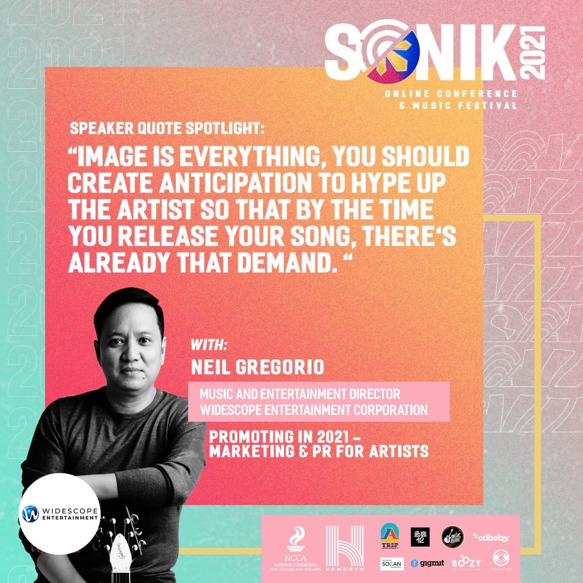 Knowledge 💣 from the OG, Neil Gregorio of <a href="/WidescopeEnt/">Widescope Entertainment</a> 

#SonikPH2021
#PhilippinesRising
#MusicConference
#MusicFestival
