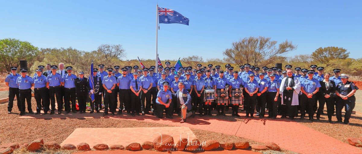 bigp_geoff's tweet photo. @TrueBlueLine Amazon ceremony there today with the four families, colleagues, emergency services and community. https://t.co/C8oMo1KKYW