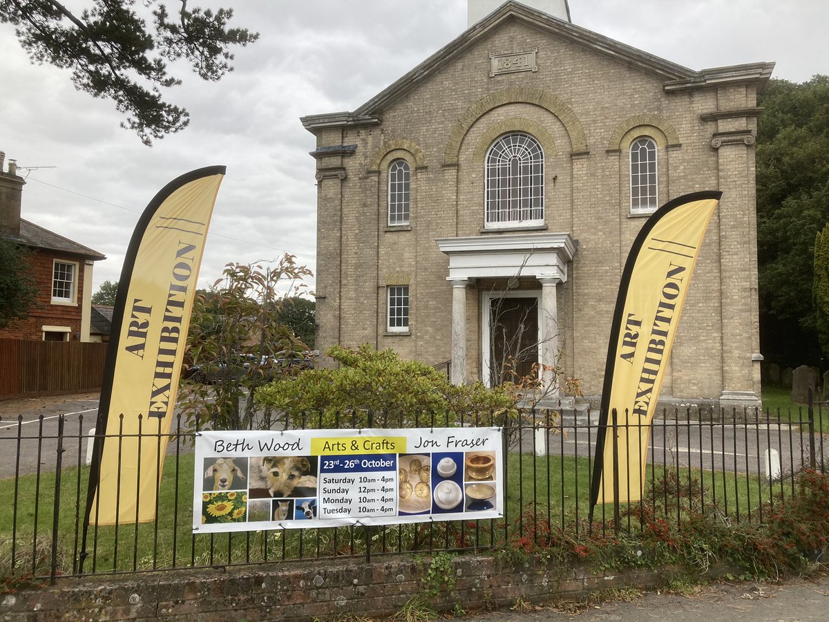 Arts and Crafts Exhibition. Please come along over the next 4 days: 10:00 to 16:00 (Sun 12:00 to 16:00). At Longhorn Church Hall - BH22 9AW