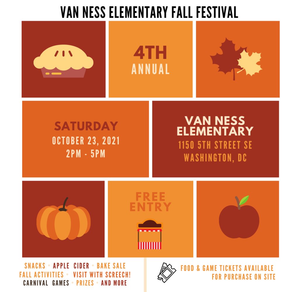 Excited to roll out this afternoon (2-5p) to the Van Ness Elementary School 🍂 #fallfestival 🎪- their <a href="/VanNessPTO/">Van Ness Elementary School PTO</a>-sponsored fund raising event for Van Ness Elementary School!

🍛🚚👨🏽‍🍳Check out our menu on Goodfynd! gfynd.in/9pFP

#mexicanfood #honduranfood #dcfoodtruck