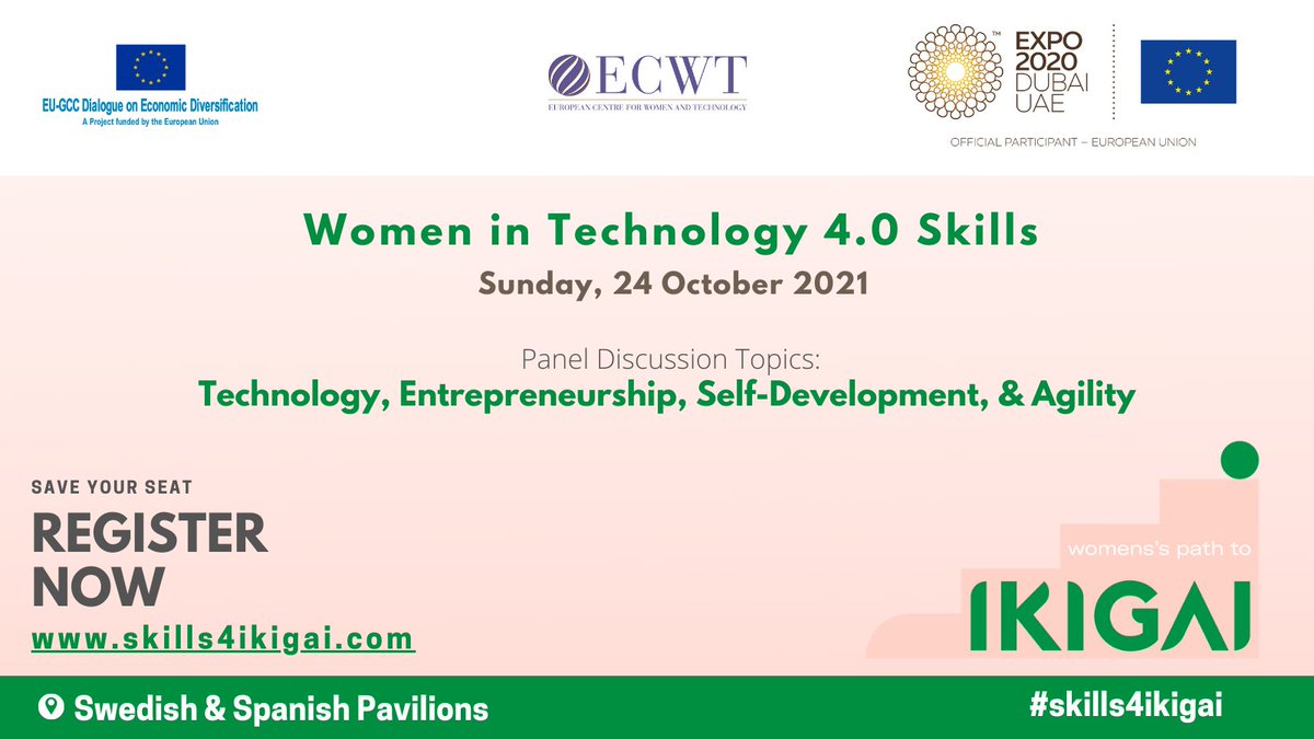 eva_fabry's tweet photo. @DialogueEu And more to follow in the #skills4ikigai full day workshop 24th Oct hosted by @DialogueEU and @w4techEU keynote speakers: @FranzFayot Stefan Schleuning Head of Unit @EU_FPI @EU_Commission #QatarFinancialCenter @QFCAuthority Sheikha Alanoud Hamad Al Thani https://t.co/HqulhcFTtX