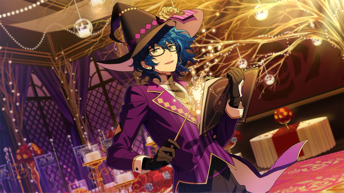 MeganeOfTheDay's tweet photo. The festive megane of the night is Aoba Tsumugi from “Ensemble Stars!”!🎆✨ https://t.co/qjLiXxRrNf