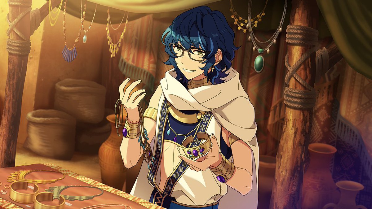 The festive megane of the night is Aoba Tsumugi from “Ensemble Stars!”!🎆✨