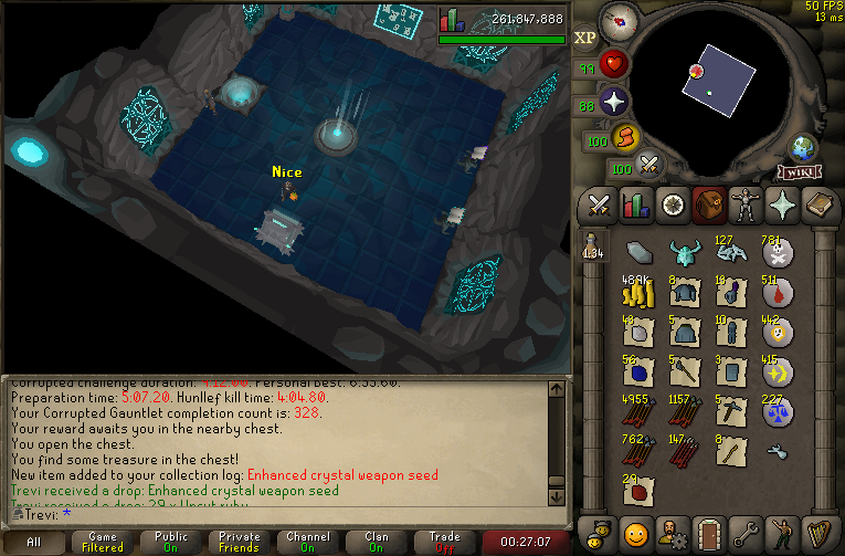 Trevi_OSRS's tweet photo. And with that, we are done gauntlet ✅ https://t.co/uZFu9KN4sr
