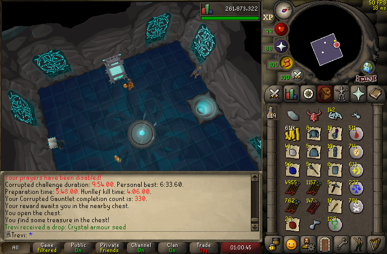 Trevi_OSRS's tweet photo. And with that, we are done gauntlet ✅ https://t.co/uZFu9KN4sr