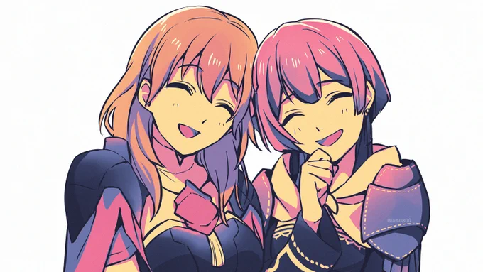 風花雪月らくがき🦅 #朝田らくがき 