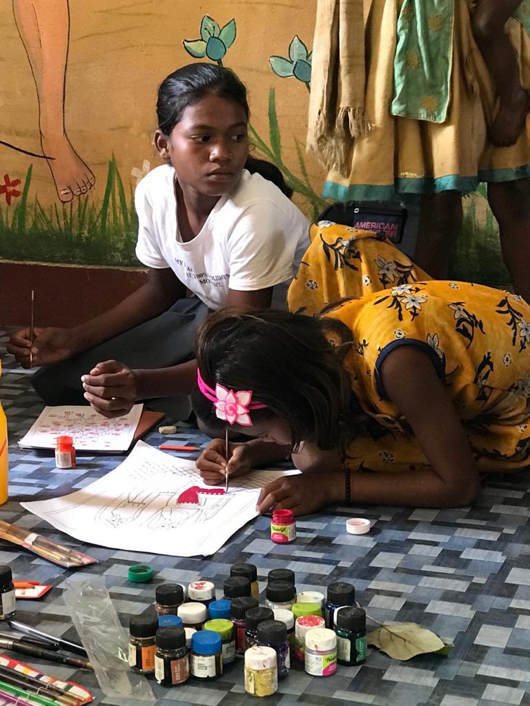 One more centre of Excellence &amp; Empowerment opened yesterday in Jonha Panchayat, Jharkhand. This is in association with Aanganabadi and panchayat. Girls who were forced to work, abused are now finding their path and voice, getting future ready. <a href="/ArtiforAahan/">Artee K Munda</a> <a href="/HemantSorenJMM/">Hemant Soren</a>
