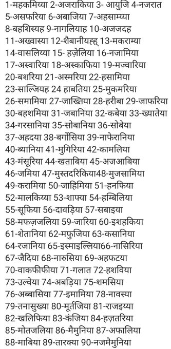 rakesh_bstpyp's tweet photo. मुस्लिमों की जातियाँ कितनी होती हैं आज देख लें l
अक्सर #हिंदुओं में ढेर सारी जातियों का आरोप लगाते है मुसलमान। पर हमने जब स्वाध्याय किया तो इस रेगिस्तानी धर्म में इस्लामी जातियों की लंबी फेहरिस्त (सूची) निकली।
आइए नज़र डालें https://t.co/W7I4gnPMO1