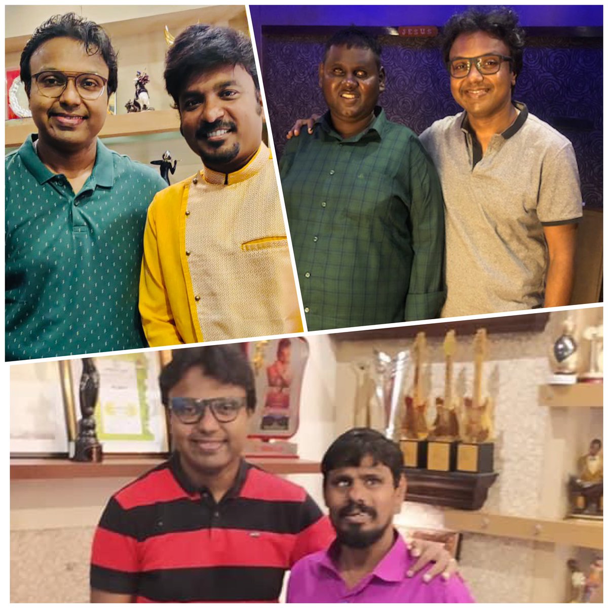 immancomposer's tweet photo. It’s been months since we recorded this energetic song #VaaSaamy from #Annaatthe ! And we’re just a day before to launch! In the scintillating vocals of Mukesh Mohamed,Nochipatti Thirumoorthi and elated to introduce Keezhakkarai Samsutheen! Joy Awaits!
#DImmanMusical
Praise God! https://t.co/lMAlDQtbOS