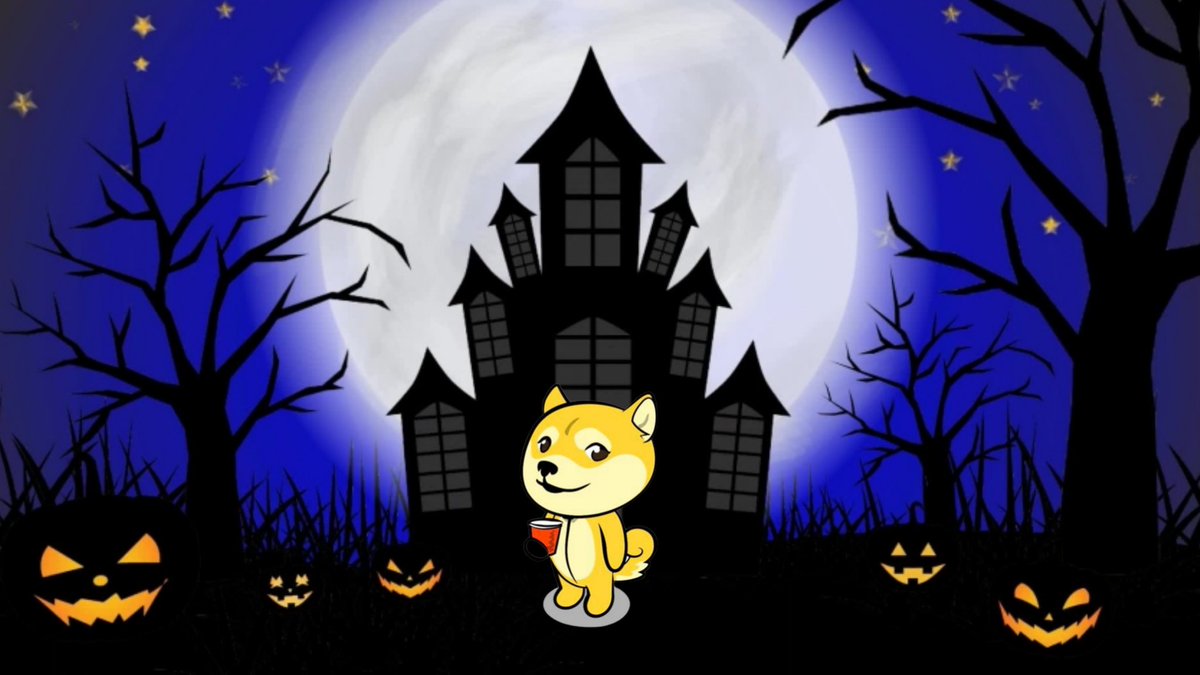 MONA23467's tweet photo. @Dogepalooza #HallowMemeBASH #Dogepalooza my entry @Dogepalooza https://t.co/9gdv9gJINV