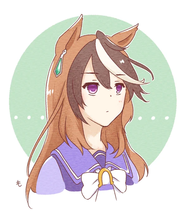 半目な会長のスクショを撮ってしまったので、半目な会長を落書き。何があったんでしょうねー 