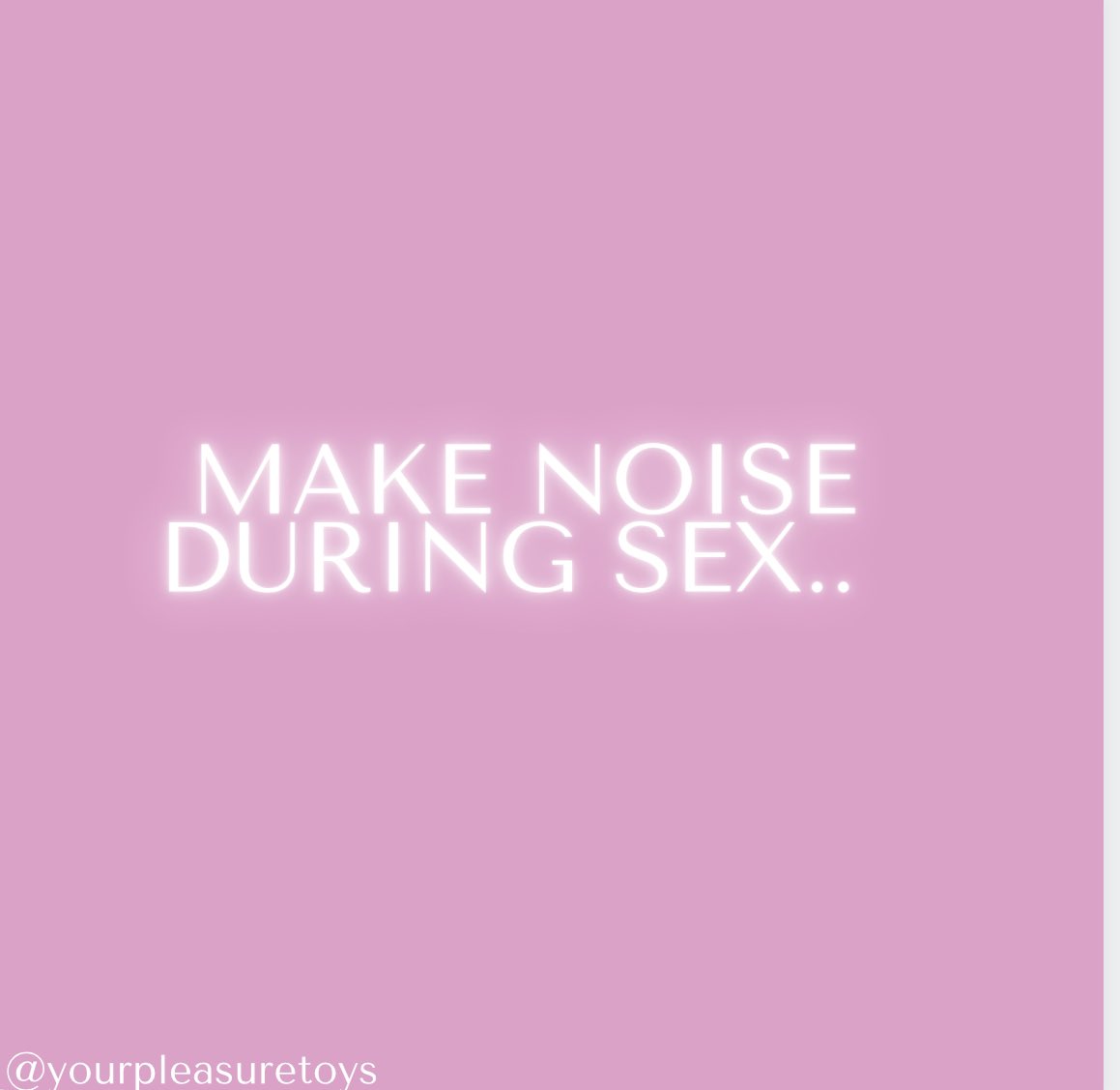 yourpleasureypt's tweet photo. Noisy sex is the best sex

Who agrees?? 👿

 #selfeexploration #pleasure #pleasureispower #pleasurepositive #selflove #empoweringwomen #pleasuregap #sexualwellness  #loveyourbody #ownyourpleasure  #moreselflove #selfempowerment #loveyourself #orgasm  #masturbation #sensual https://t.co/fyGfNOpqEi