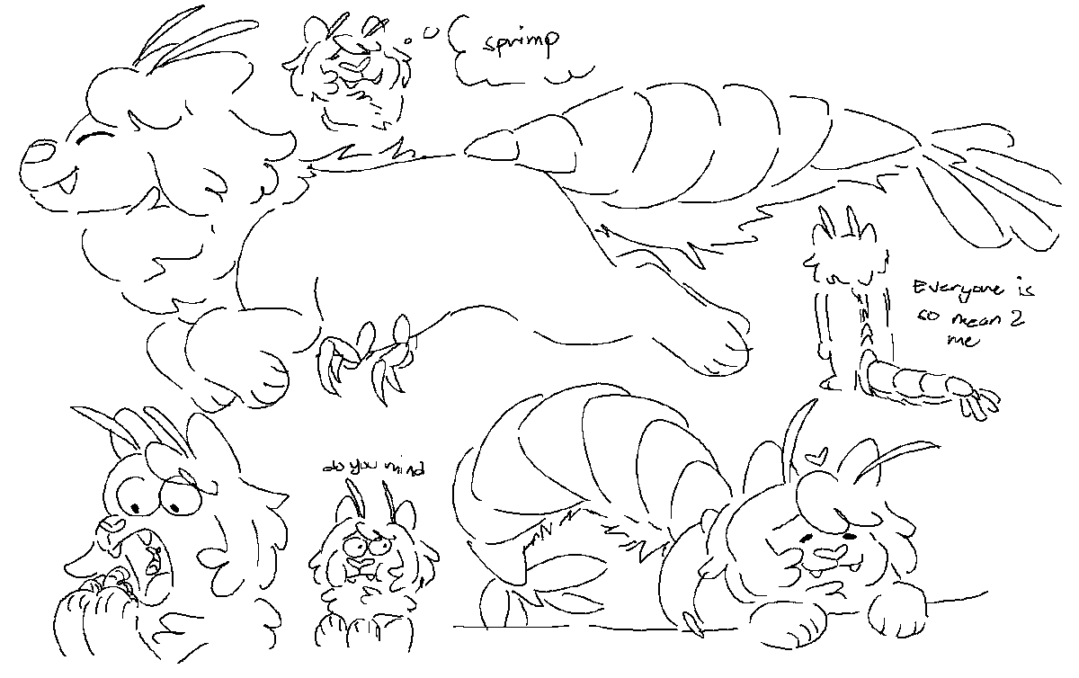 furredsona doodles 