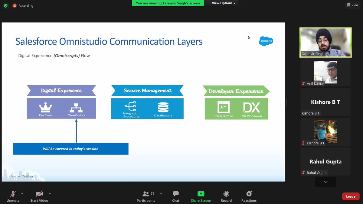 anilkumarmca618's tweet photo. Salesforce Omnistudio Communication Layers
@iamtaran42 @iKishorebt #LSIIC #MegaLearningSISEP2 #IndianOhana #SFDGBLR
@iKishorebt
#trailblazers https://t.co/6YO5eiIshY