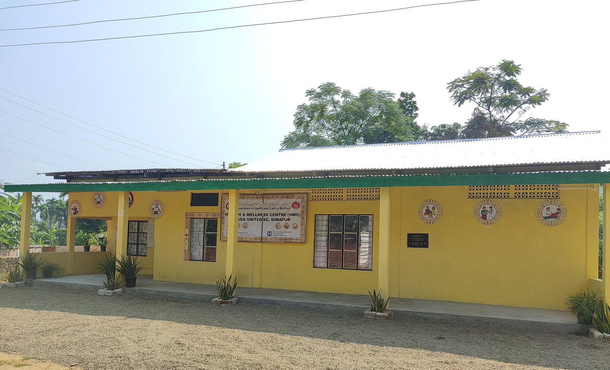 AtahuluTetseo's tweet photo. Naga United Health and Wellness Centre Dimapur, Nagaland. https://t.co/D5Yz1kVun2