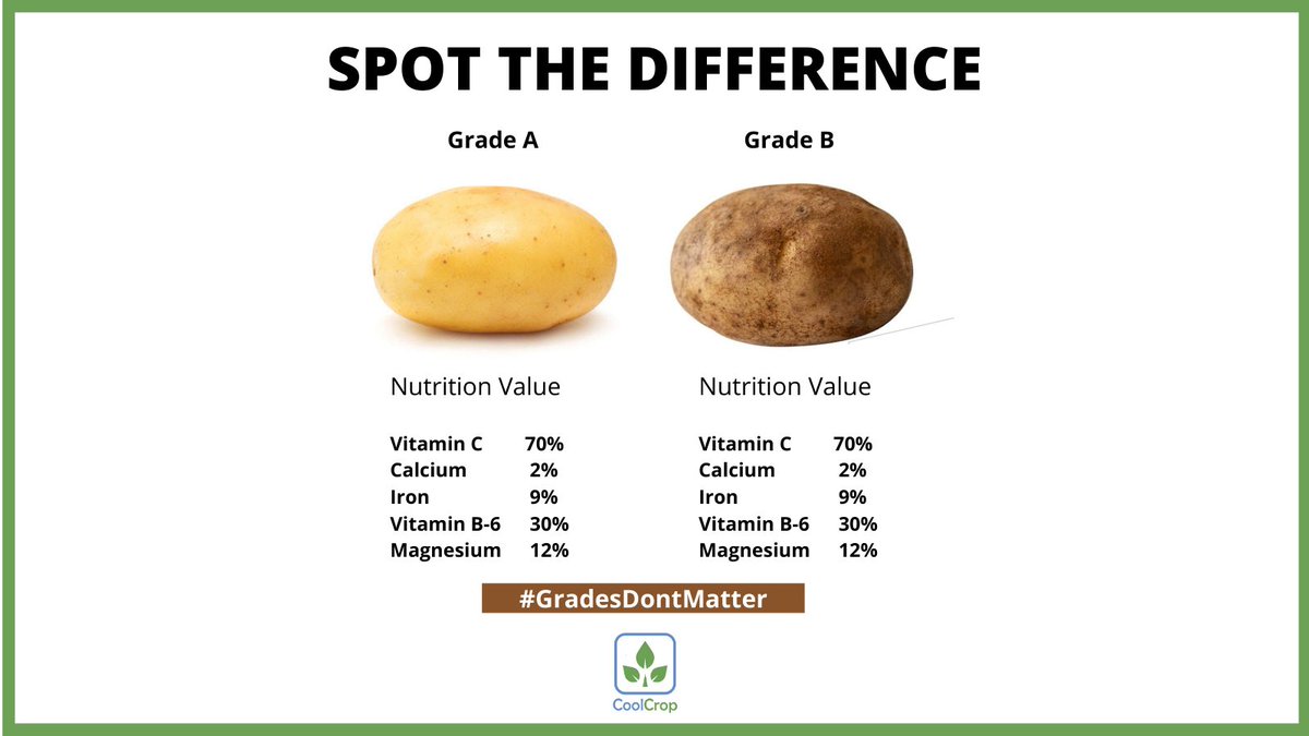With every harvest, a huge portion of vegetables go unsold and are wasted because of minor visual defects. These don't make it to the retailers because we as consumers only choose the product that appears unblemished, a loss eventually borne by the farmers.
#GradesDontMatter
