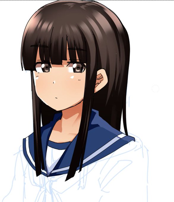 初雪、今度デカいサイズのやつ描くから描き慣らししてる 