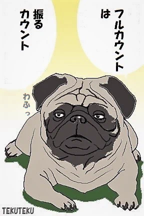 こちらも解説の誰かが言っていた🎶('・ω・`)わふっ 