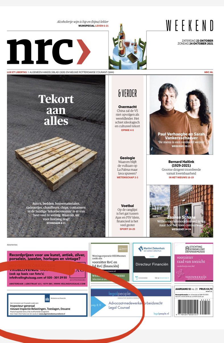 CvanNieuw's tweet photo. Vandaag ook in de krant! https://t.co/WQ32J4H7BA