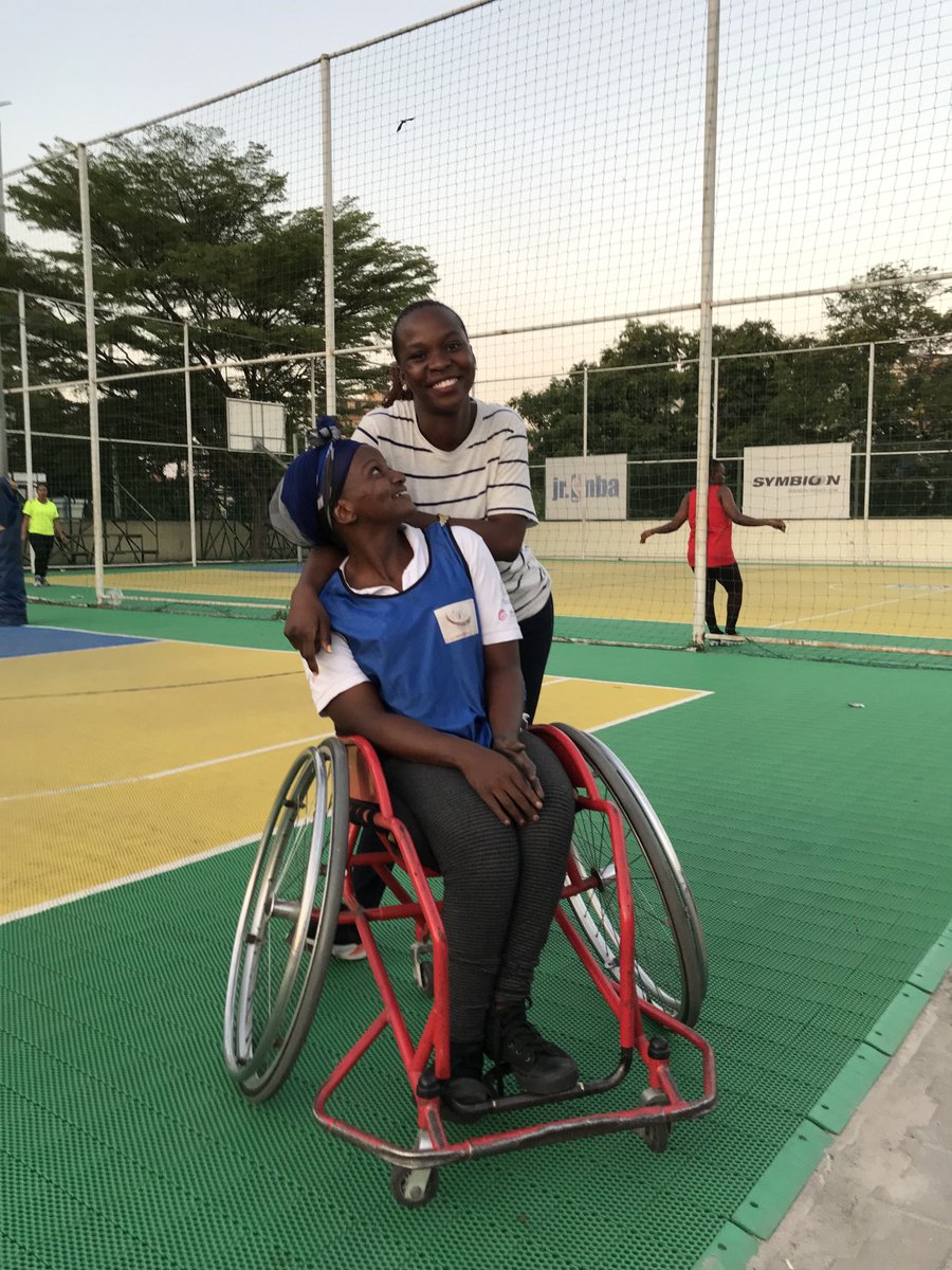 DoriceMkiva's tweet image. Inclusion in each sector.... Basketball is for us @jmkikwete @SuluhuSamia @HCPamelaO @InternewsTz #leavenoonebehind #unlockhiddenpotential #inclusivemediaproject #pazasautitz