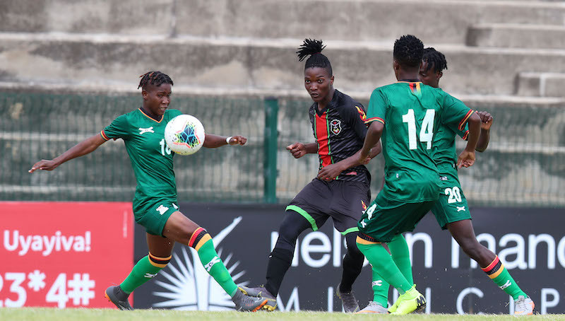 Techwatch_News's tweet photo. ZAMBIA women’s national football team striker Rachel Kundananji admits they were not ruthless enough in Wednesday’s 2022 Women AfCON first round, first leg qualifier against hosts Malawi that ended 1-1 in Lilongwe, according to African Football.

https://t.co/MycoDVSv3a https://t.co/gAO96PMnxD