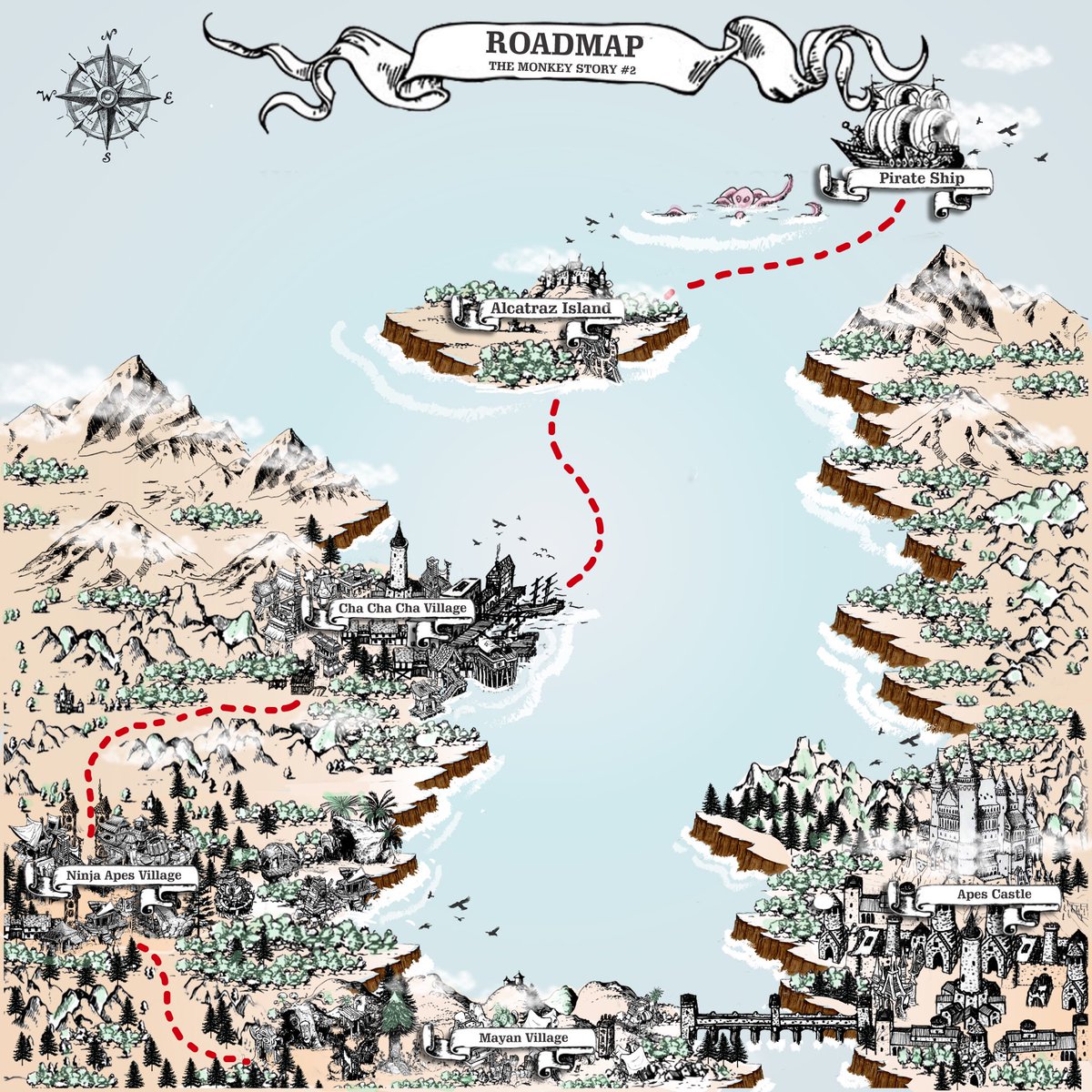 3D MONKEY  /  PIRATE SHIP
SPECIAL PRICE : 0.01 - 0.03 $ETH
opensea.io/collection/ape…
.
Discord :
discord.gg/duUbacxY
.
#NFT #NFTs #nftcollector #NFTartist #NFTTHAILAND #NFTthaicommunity #nftcommunity #Collectors  #Opensea #ETH #cryptoart