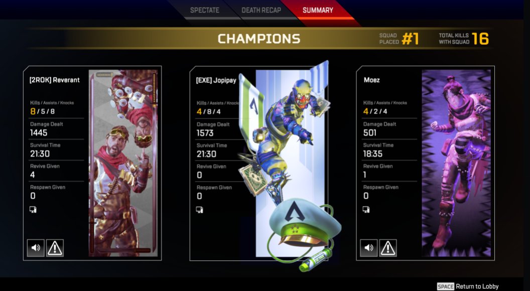 jopipayy's tweet photo. ez first game with @reverantx ahihi #ApexForBreakfast https://t.co/haqqKzuygN