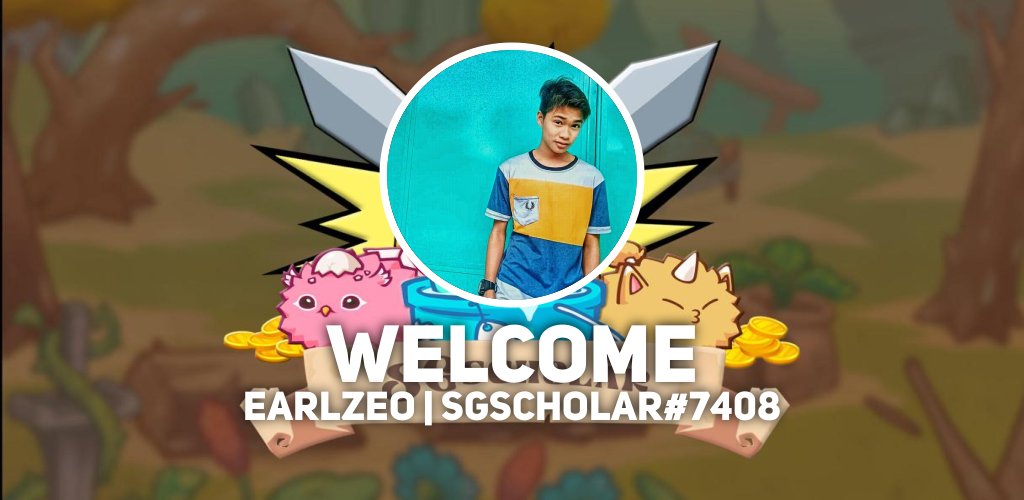 axie_sg's tweet photo. WELCOME TO SGSCHOLAR EARLZEO🎉🥳

For more scholarship spots, please 
follow our SocMed accounts:

♪ Tiktok: https://t.co/VhlLoxphBo
YoutubeChannel:https://t.co/FcEShJw8Eo
#SGScholar #Axiescholar #AxieInfinity https://t.co/dN42fs4ULm