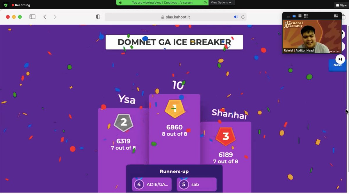 domnetustshs's tweet photo. Congratulations to the winners for our 1st icebreaker🎉

#SINAG2021
#DYGeneralAssembly1
#SaDOMNET https://t.co/WIGQuhjRBS