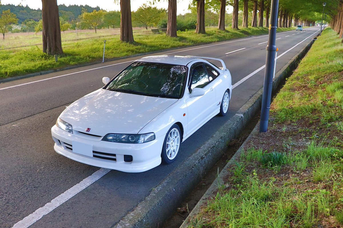 DC2_INTEGRA_'s tweet photo. 2021年6月6日
滋賀県のファインアートさんで
スーパーインテグラ（DC2 98スペック）納車されました！
欲しくて2年以上探して去年9月にお店へ緊張しながら連絡＆お伺いして2回見積もり。契約😆

車好き、ホンダ車乗りの方改めてよろしくお願いします！

写真は友達のたくみさんにお借りしました。 https://t.co/K11YdSCpyz
