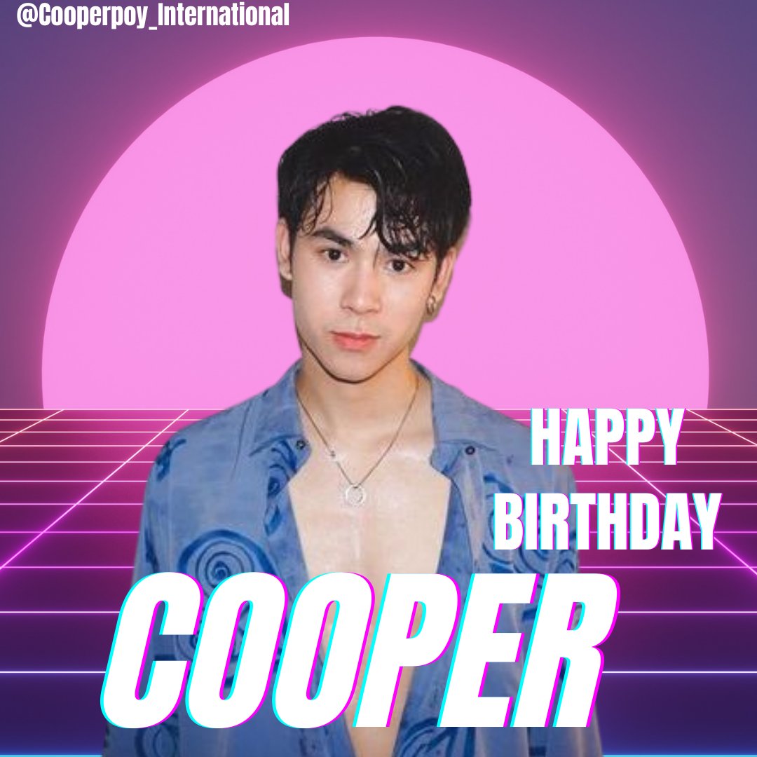 PoyFan's tweet photo. Happiest 25th Birthday Copper 🎉 🍰

Thank you for the hard work, thank you for Inspiring us, and thank you for being there to Poy 🥰😍 Wishing you all the best In life, happiness, more projects to come, and a successful career Keep safe always! 
#Cooper25thDay #CooperPatpasit https://t.co/Bp0L8TrIrS