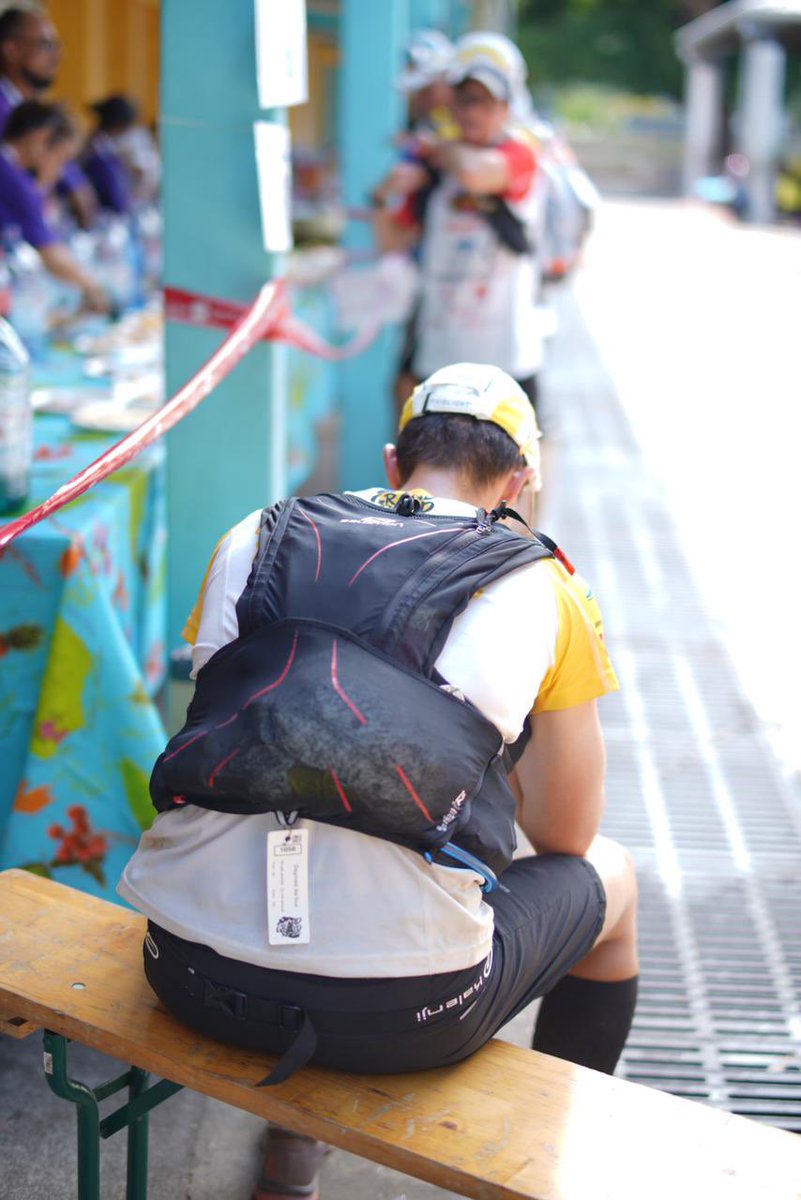 Ambiance au poste de ravitaillement de la Possession #grandraidreunion