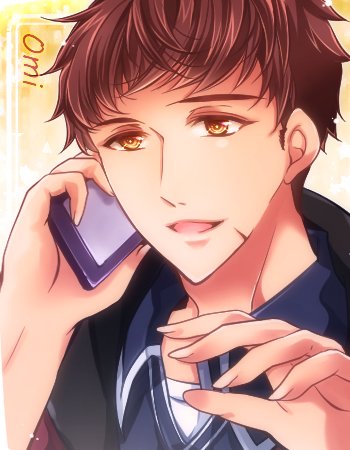 「brown hair talking on phone」 illustration images(Latest)