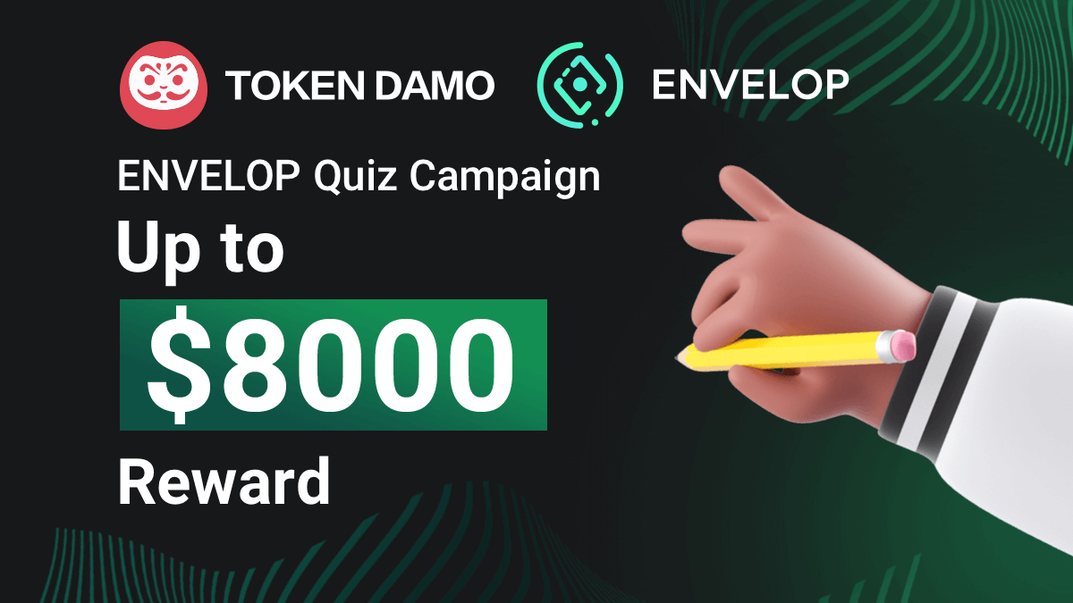 crypto3view's tweet photo. @Envelop_project Quiz Campaign Live！🥳Excellent #NFT Cross-chain protocol grant from @rarible . Up to $8000 reward ! Finish Quiz get your 🍬:
1⃣Follow @TokenDamo &amp; @Envelop_project 
2⃣Follow @quera_xin 
3⃣RT
4⃣Form
👇👇👇
https://t.co/ncGvEB8bsd

#Airdrop  #QuizDrop  #Giveaway https://t.co/IQzFc0ZEAL