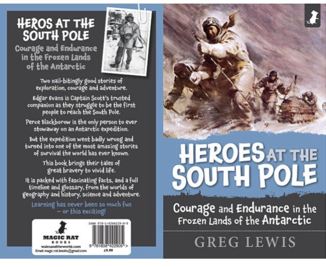 We love books about explorers. If you’re a school in Wales looking to do this as a topic take a look at Heroes at the South Pole which tells the epic stories of Scott &amp; Shackleton through the lives of their Welsh companions Edgar Evans and Perce Blackborow. #CurriculumforWales